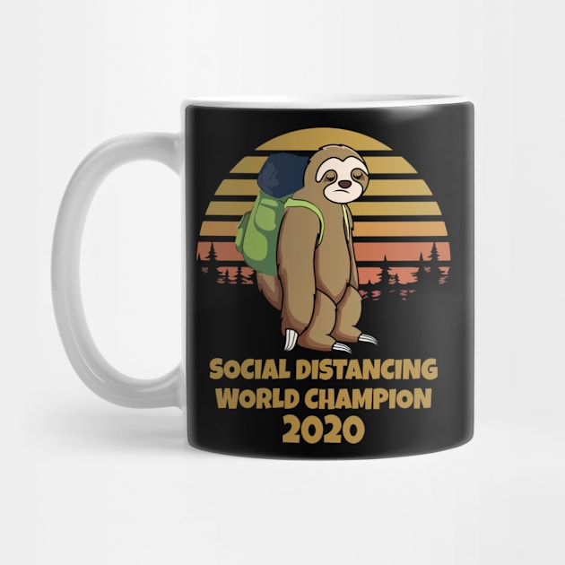 Social Distancing World Champion by WorkMemes